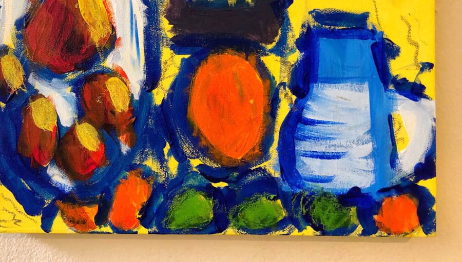 Cuadro de artes bonito y lleno de colores